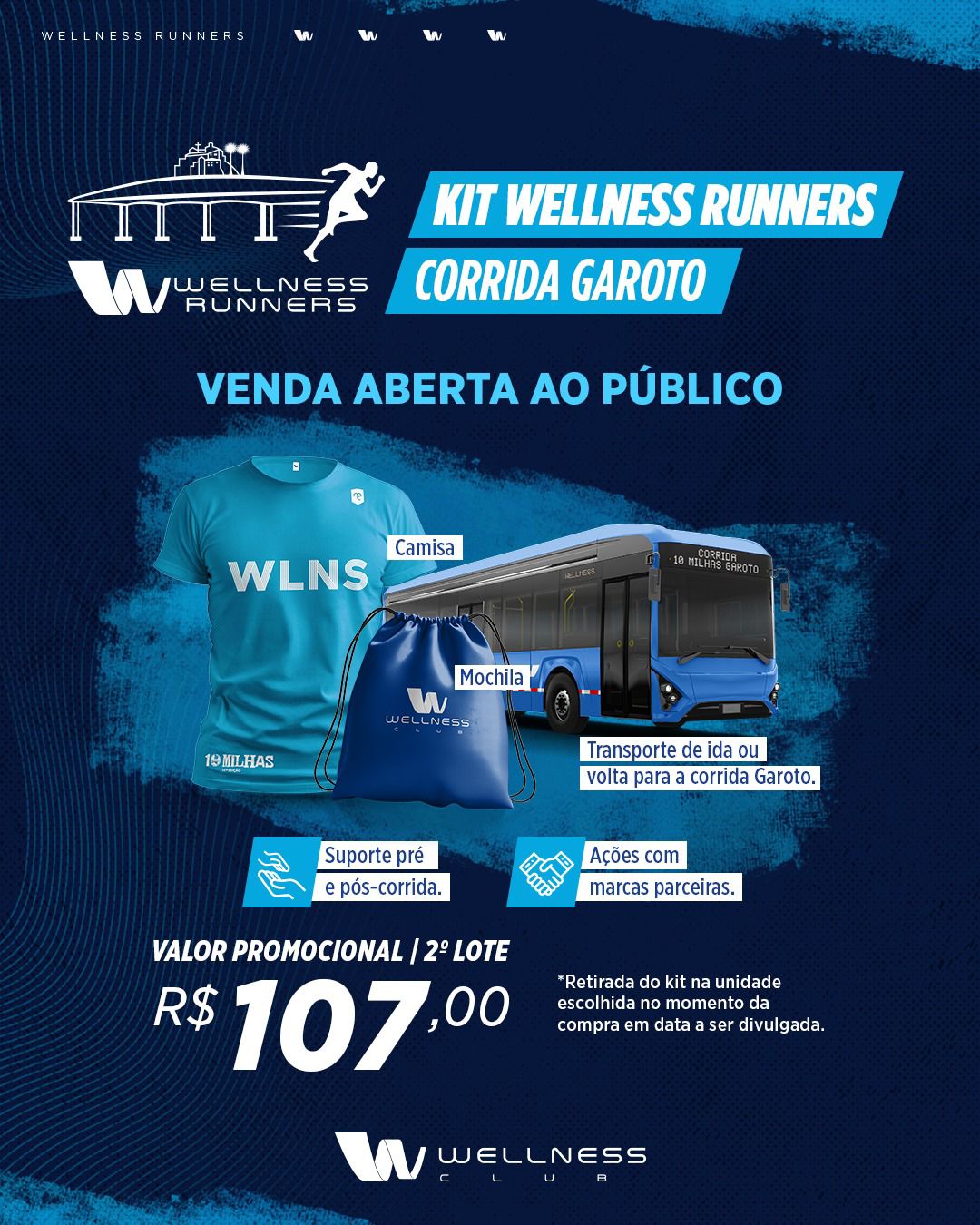 KIT WELLNESS - CORRIDA GAROTO